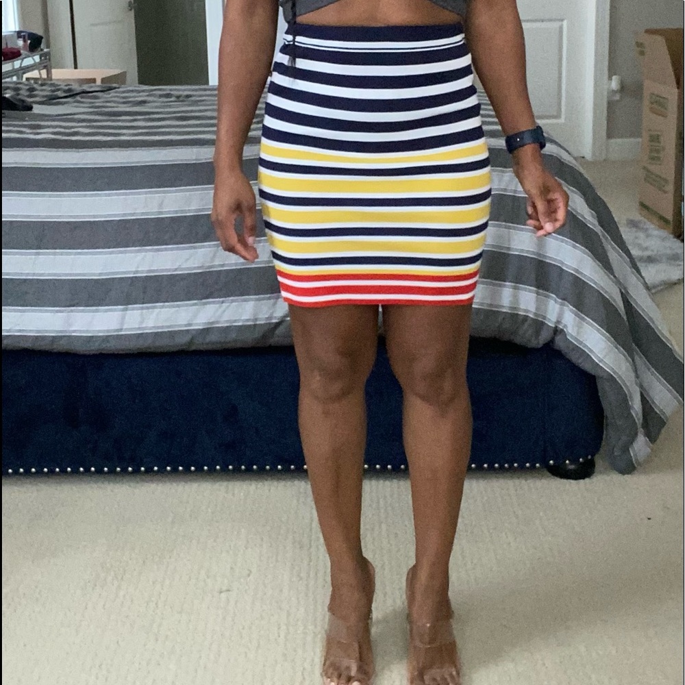 Urban Outfitters striped skirt
